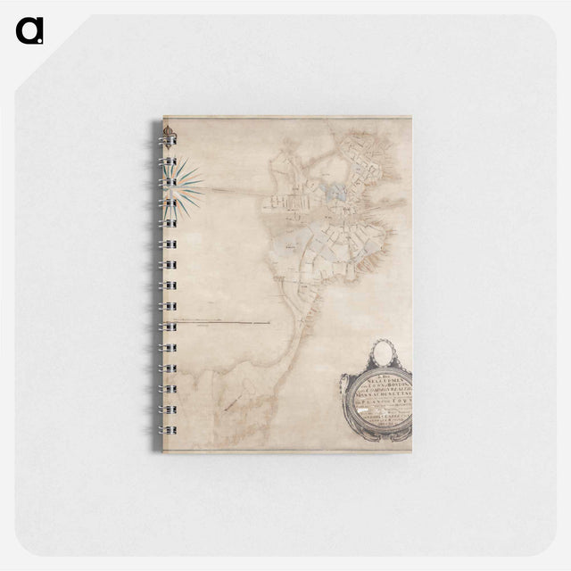 アートメモ帳-Boston Map
 - ボストン公共図書館 Memo.