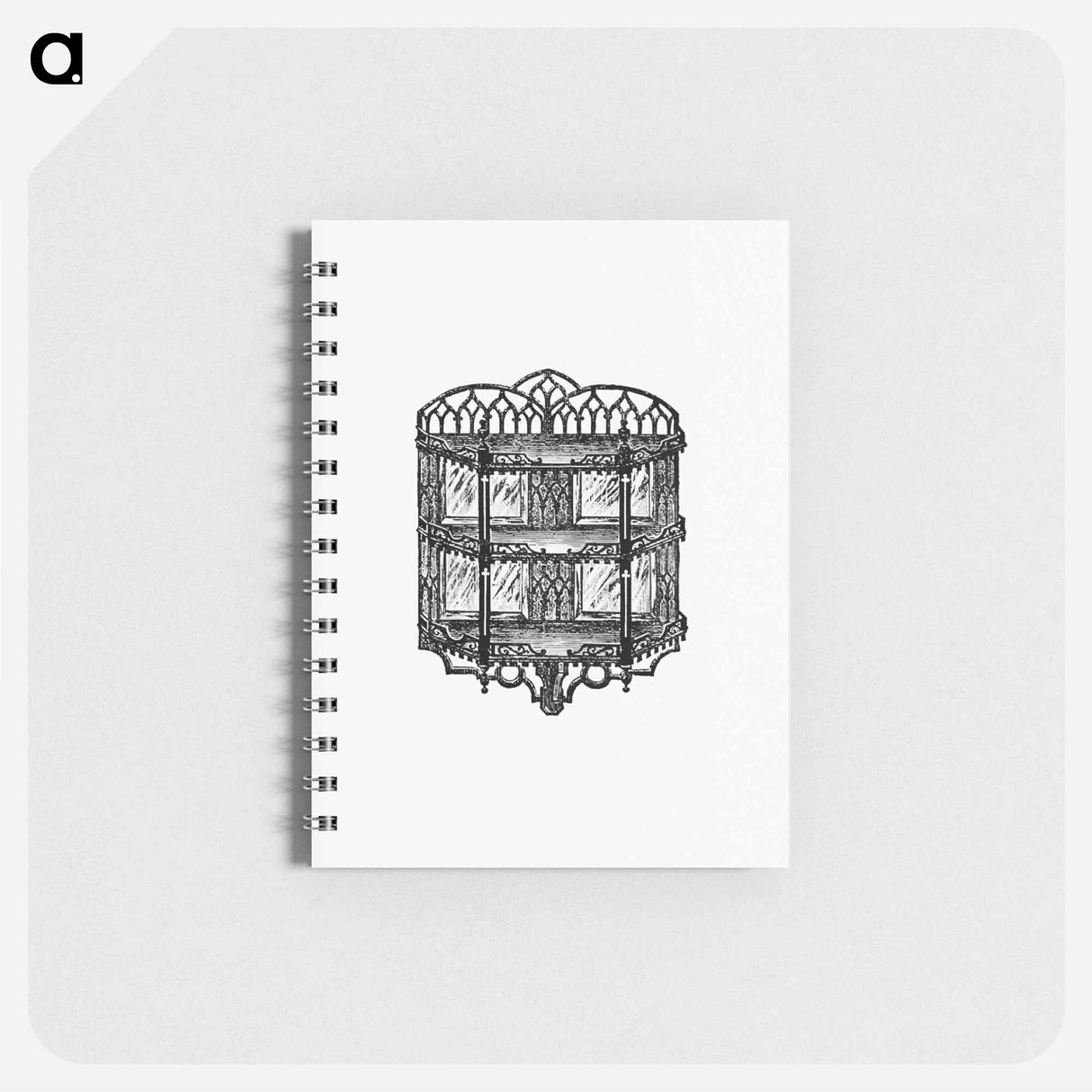 アートメモ帳-Victorian Shelf Engraving
 - 大英図書館 Memo.