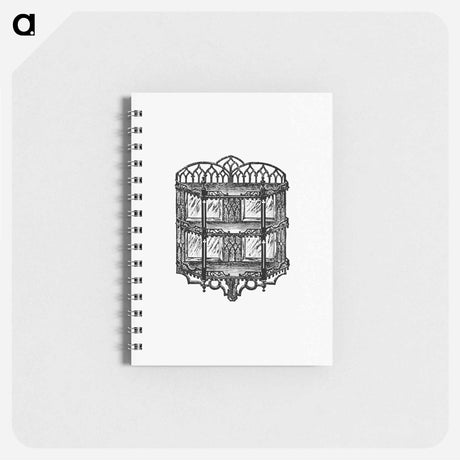 アートメモ帳-Victorian Shelf Engraving
 - 大英図書館 Memo.