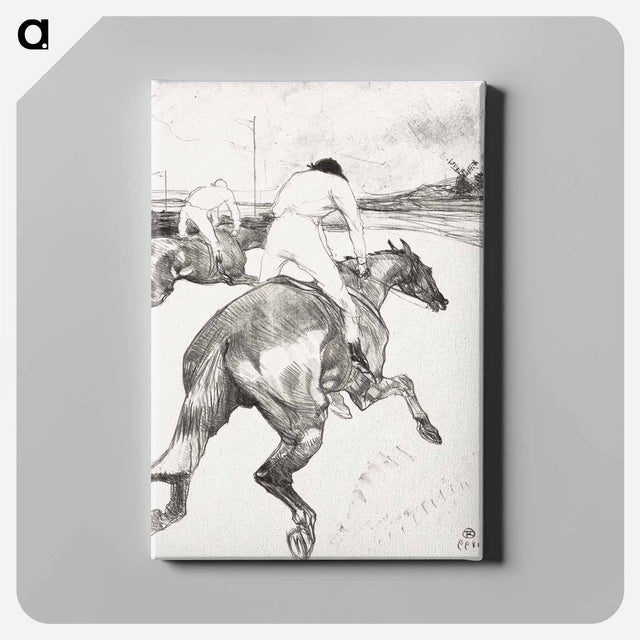 アートパネル-The Jockey
 - クリーブランド美術館 Canvas.