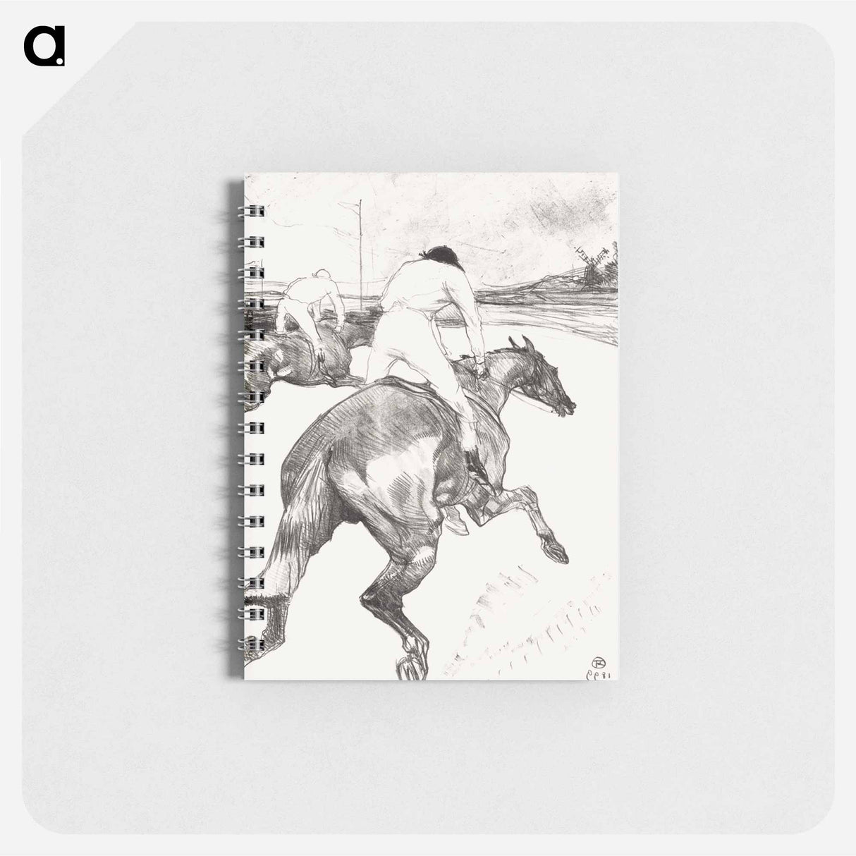 アートメモ帳-The Jockey
 - クリーブランド美術館 Memo.