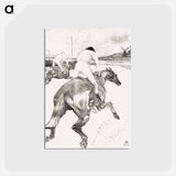 アートポストカード-The Jockey
 - クリーブランド美術館 Postcard.