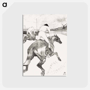 アートポストカード-The Jockey
 - クリーブランド美術館 Postcard.