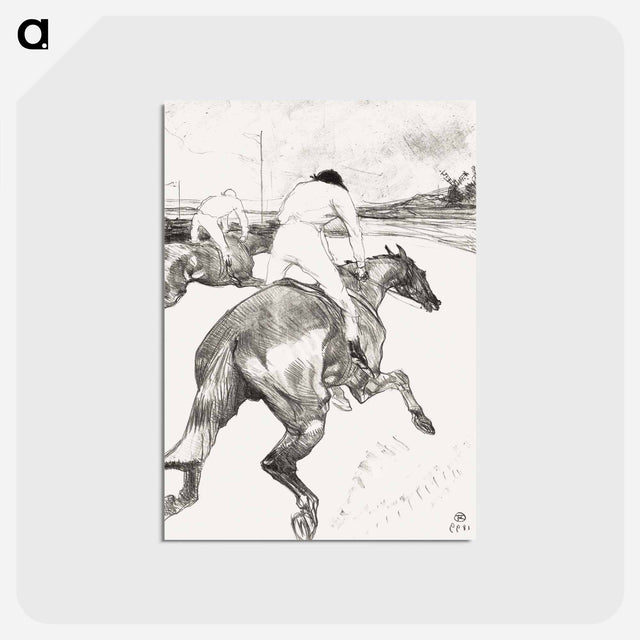 アートポストカード-The Jockey
 - クリーブランド美術館 Postcard.