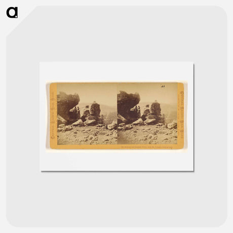 アートポストカード-Railroad and Summit Valley, from Mt. Volcano
 - エドワード マイブリッジ Postcard.