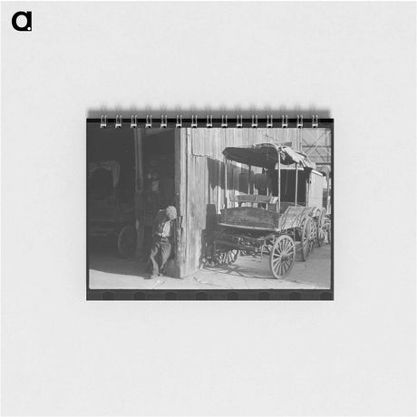 アートメモ帳-Sharecropper's Privy
 - ラッセル リー Memo.