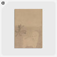 アートポストカード-Puppy with Dandelions
 - クリーブランド美術館 Postcard.