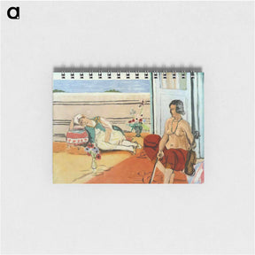 アートメモ帳-Odalisque on the Terrace - アンリ マティス Memo.