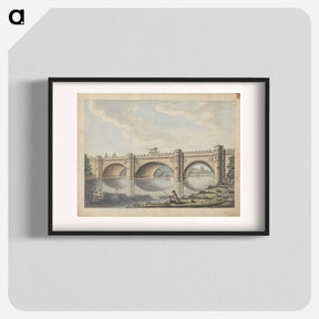 アートポスター-Bridge at Alnwick Castle, Northumberland
 - イェール大学アートギャラリー Poster.