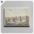 アートパネル-Bridge at Alnwick Castle, Northumberland
 - イェール大学アートギャラリー Canvas.