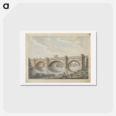 アートポストカード-Bridge at Alnwick Castle, Northumberland
 - イェール大学アートギャラリー Postcard.