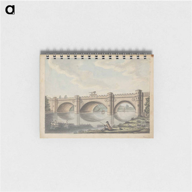 アートメモ帳-Bridge at Alnwick Castle, Northumberland
 - イェール大学アートギャラリー Memo.