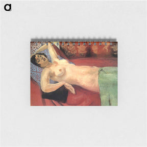 アートメモ帳-Nude With a Green Shawl - アンリ マティス Memo.