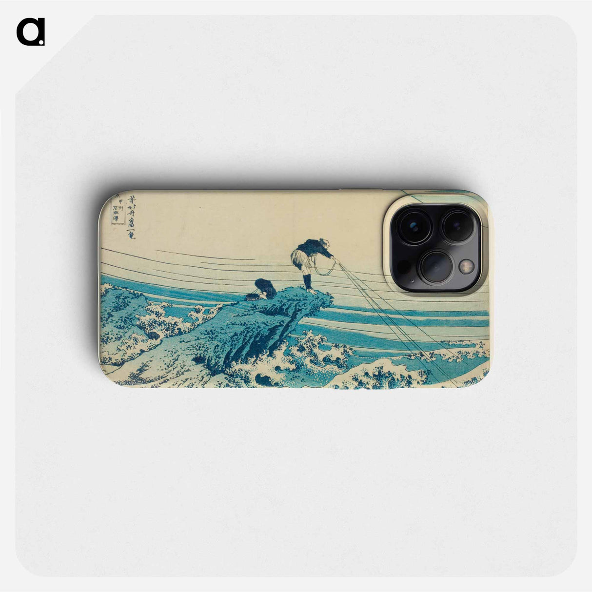 Kajikazawa in Kai Province - Katsushika Hokusai Phone Case.