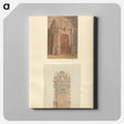 アートパネル-Doorway in one of the Rooms at Montacute House / Door of Library at Montacute House
 - イェール大学アートギャラリー Canvas.