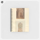 アートメモ帳-Doorway in one of the Rooms at Montacute House / Door of Library at Montacute House
 - イェール大学アートギャラリー Memo.