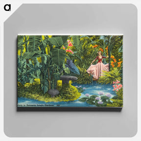 アートパネル-Variety in Sarasota Jungle Gardens
 - ボストン公共図書館 Canvas.