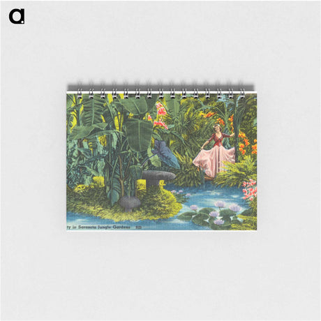 アートメモ帳-Variety in Sarasota Jungle Gardens
 - ボストン公共図書館 Memo.