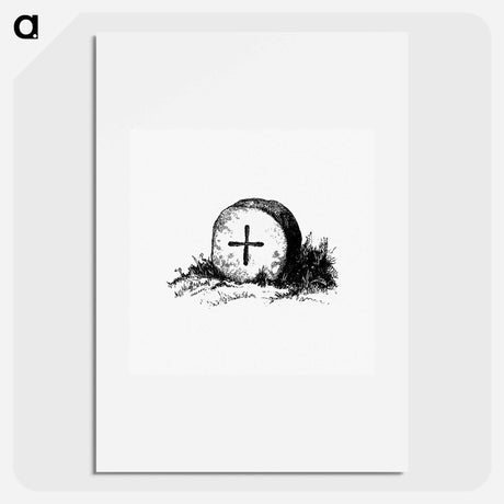 アートポスター-Tombstone from Parochial and Family History of the Parish of Blisland
 - 大英図書館 Poster.
