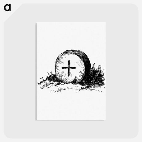 アートポストカード-Tombstone from Parochial and Family History of the Parish of Blisland
 - 大英図書館 Postcard.