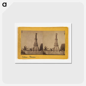 アートポストカード-Monument to Aspinwall, Chauncey and Stephens
 - エドワード マイブリッジ Postcard.