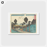 アートポストカード-Akasaka
 - 歌川 広重 Postcard.