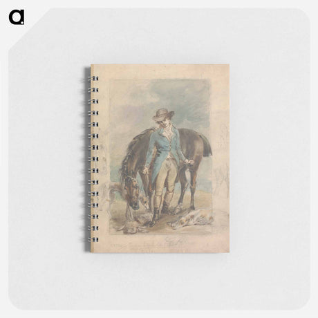 アートメモ帳-A Young Man with a Horse, with Studies of Hounds and Dead Hare
 - イェール大学アートギャラリー Memo.