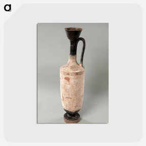 アートポストカード-Attic White Ground Lekythos
 - バーンズ・コレクション Postcard.