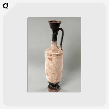 アートポストカード-Attic White Ground Lekythos
 - バーンズ・コレクション Postcard.
