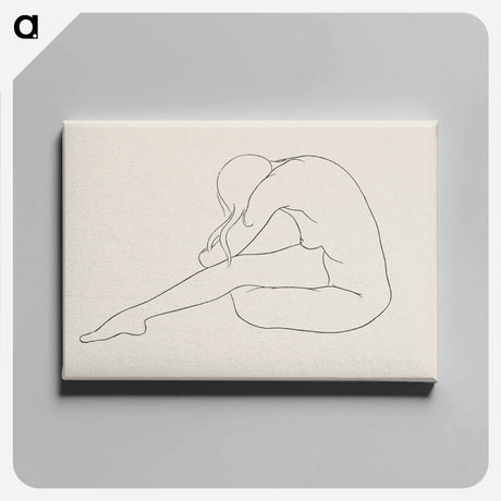 アートパネル-Nude Woman
 - クリーブランド美術館 Canvas.