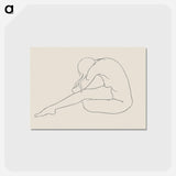 アートポストカード-Nude Woman
 - クリーブランド美術館 Postcard.