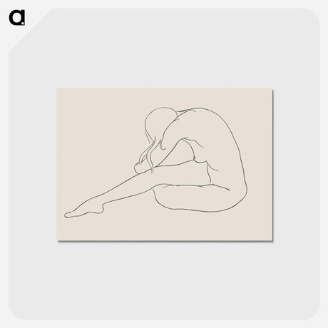 アートポストカード-Nude Woman
 - クリーブランド美術館 Postcard.