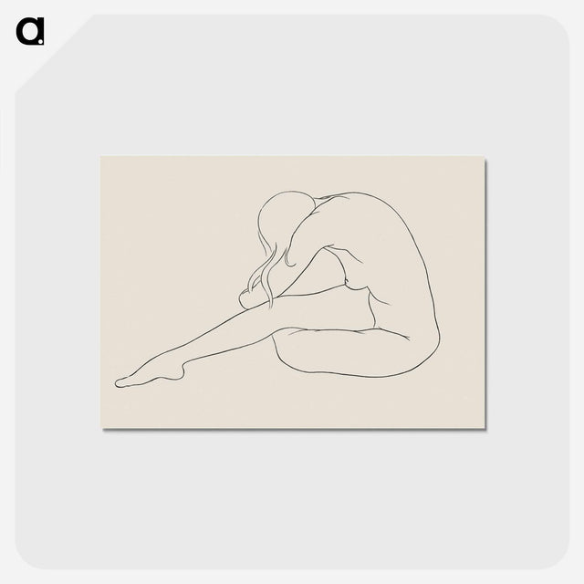 アートポストカード-Nude Woman
 - クリーブランド美術館 Postcard.