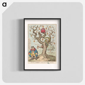 アートポスター-The Tree of Liberty, - With The Devil Tempting John Bull (Fox)
 - イェール大学アートギャラリー Poster.