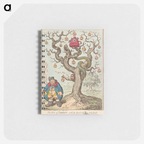 アートメモ帳-The Tree of Liberty, - With The Devil Tempting John Bull (Fox)
 - イェール大学アートギャラリー Memo.