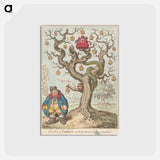 アートポストカード-The Tree of Liberty, - With The Devil Tempting John Bull (Fox)
 - イェール大学アートギャラリー Postcard.