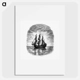 アートポスター-Ship at Sea
 - 大英図書館 Poster.