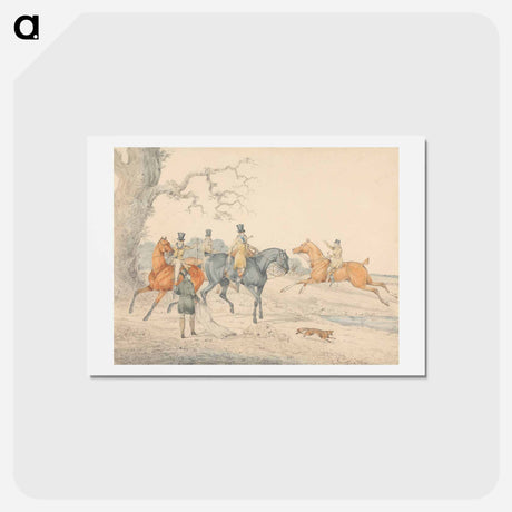 アートポストカード-Releasing a Bag-Fox
 - イェール大学アートギャラリー Postcard.