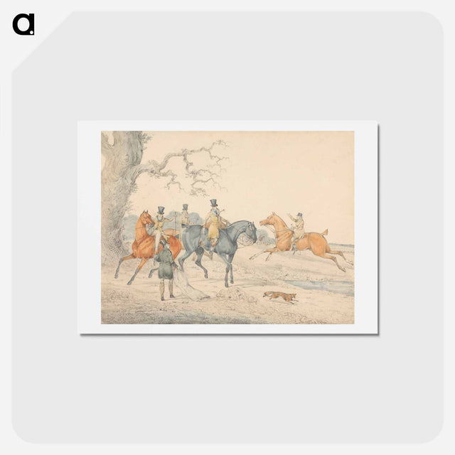 アートポストカード-Releasing a Bag-Fox
 - イェール大学アートギャラリー Postcard.