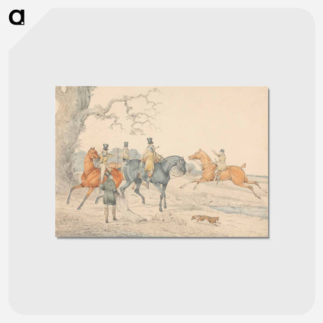 アートポストカード-Releasing a Bag-Fox
 - イェール大学アートギャラリー Postcard.