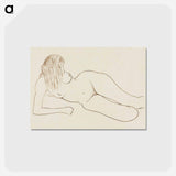アートポストカード-Reclining Nude Woman
 - クリーブランド美術館 Postcard.