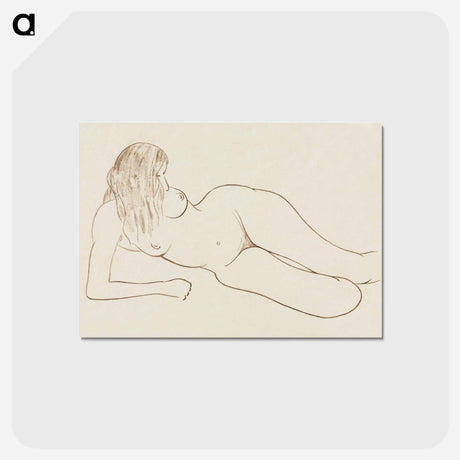アートポストカード-Reclining Nude Woman
 - クリーブランド美術館 Postcard.