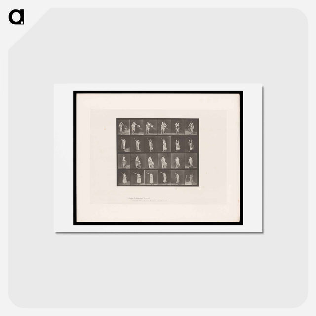 アートポストカード-Woman in Motion
 - エドワード マイブリッジ Postcard.