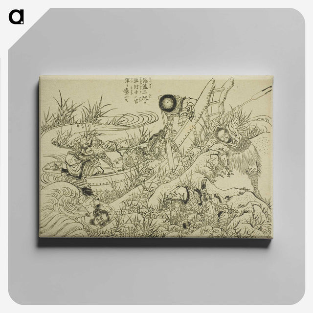 7-55_Katsushika-Hokusai_canvas