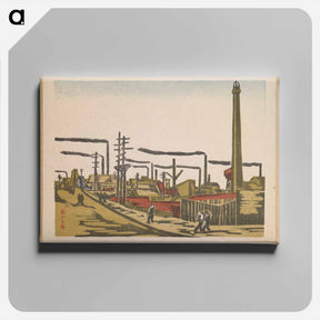 アートパネル-Honjo Factory District
 - セントルイス美術館 Canvas.