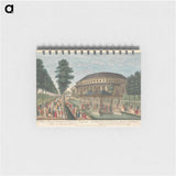 アートメモ帳-The Chinese House, the Rotunda, & the Company in Masquerade in Renelagh Gardens
 - イェール大学アートギャラリー Memo.