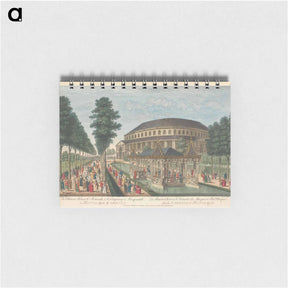 アートメモ帳-The Chinese House, the Rotunda, & the Company in Masquerade in Renelagh Gardens
 - イェール大学アートギャラリー Memo.