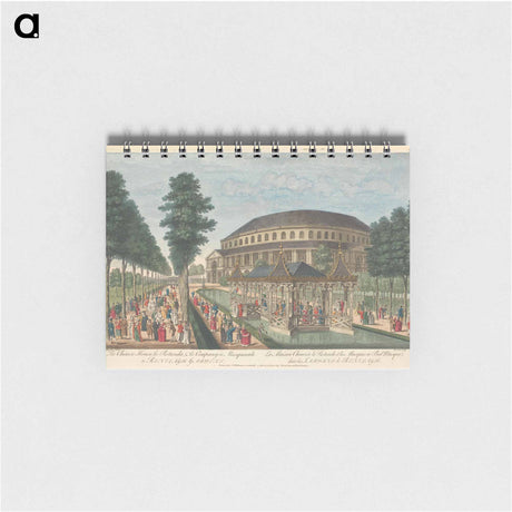 アートメモ帳-The Chinese House, the Rotunda, & the Company in Masquerade in Renelagh Gardens
 - イェール大学アートギャラリー Memo.