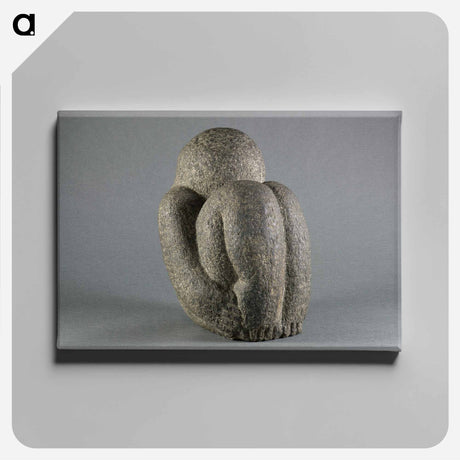 アートパネル-Crouching Figure
 - セントルイス美術館 Canvas.