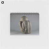 アートメモ帳-Crouching Figure
 - セントルイス美術館 Memo.